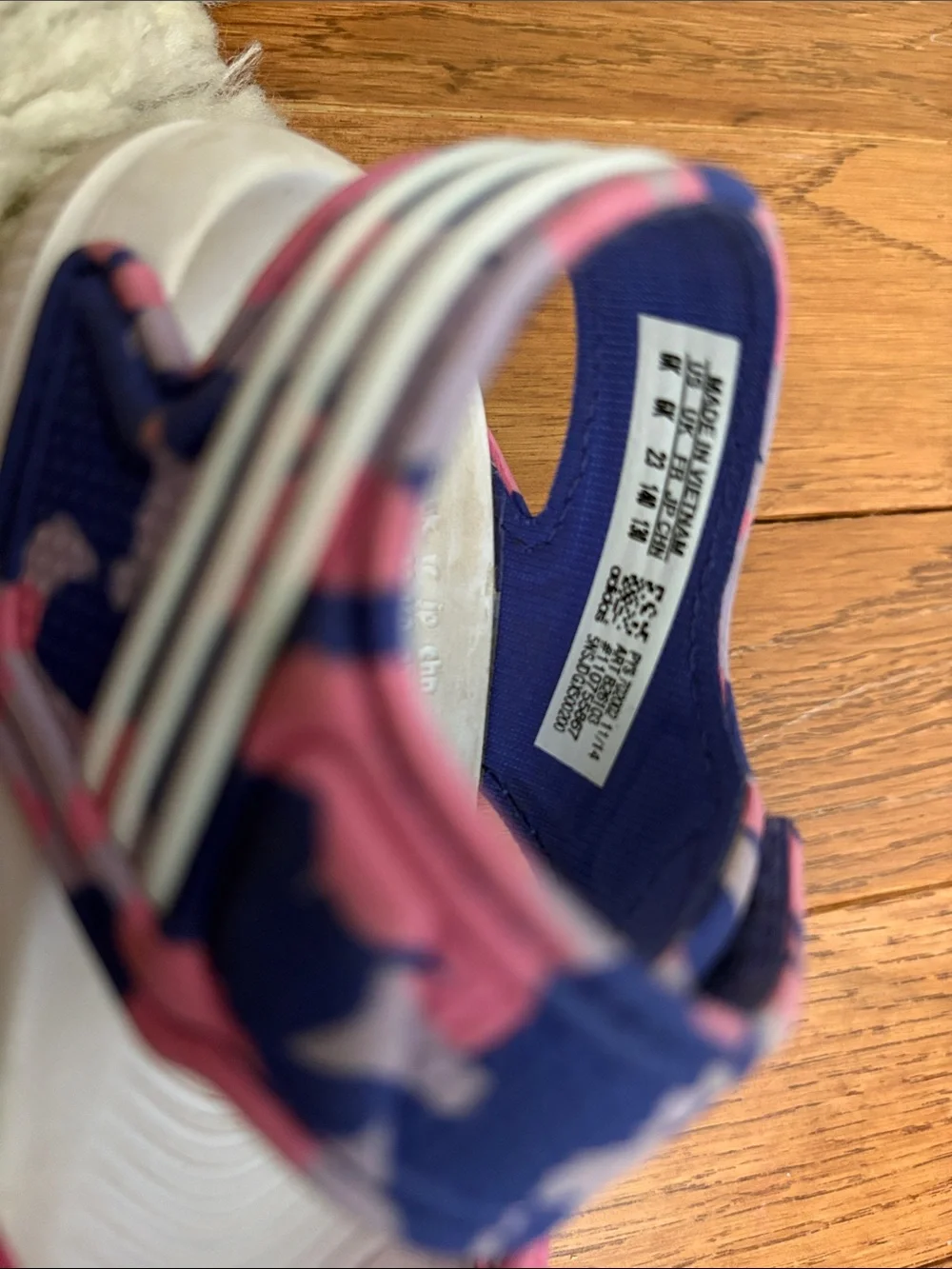 Kids Adidas sandals, 6T